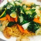 Best Seafood Pan Fried Noodle 海鲜两面黄 in San Francisco, CA